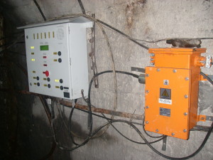 Column alarm horizon and PS 2407 (mining flameproof construction), mine №10, Novovolynsk