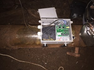 Pressure transducer strain gauge. Pereverzevskoe field PJSC 